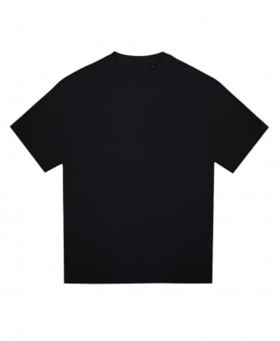 Kyome Studio Black Tee – Boxy Minimal Fit