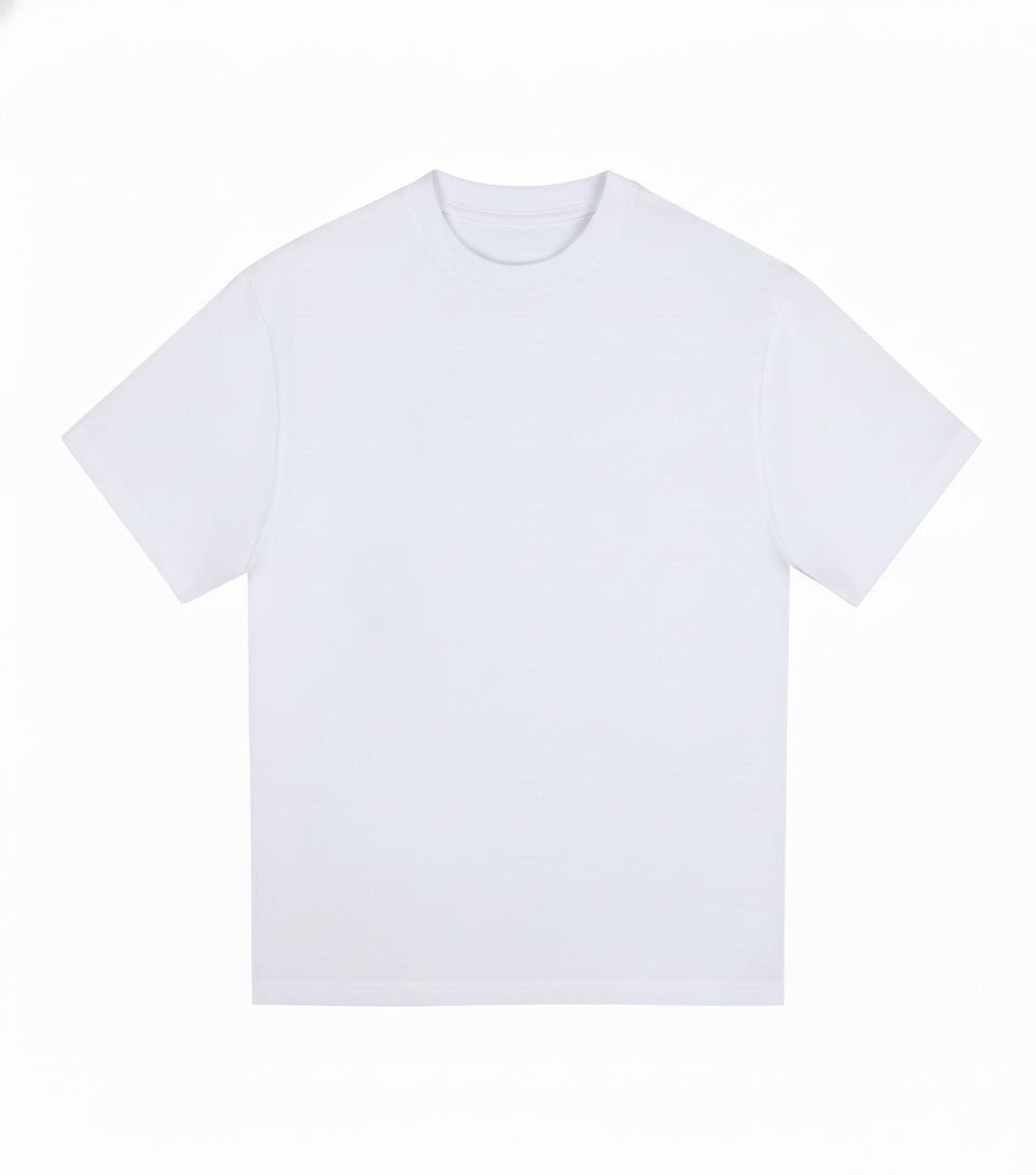 Kyome Studio White Tee – Boxy Minimal Fit