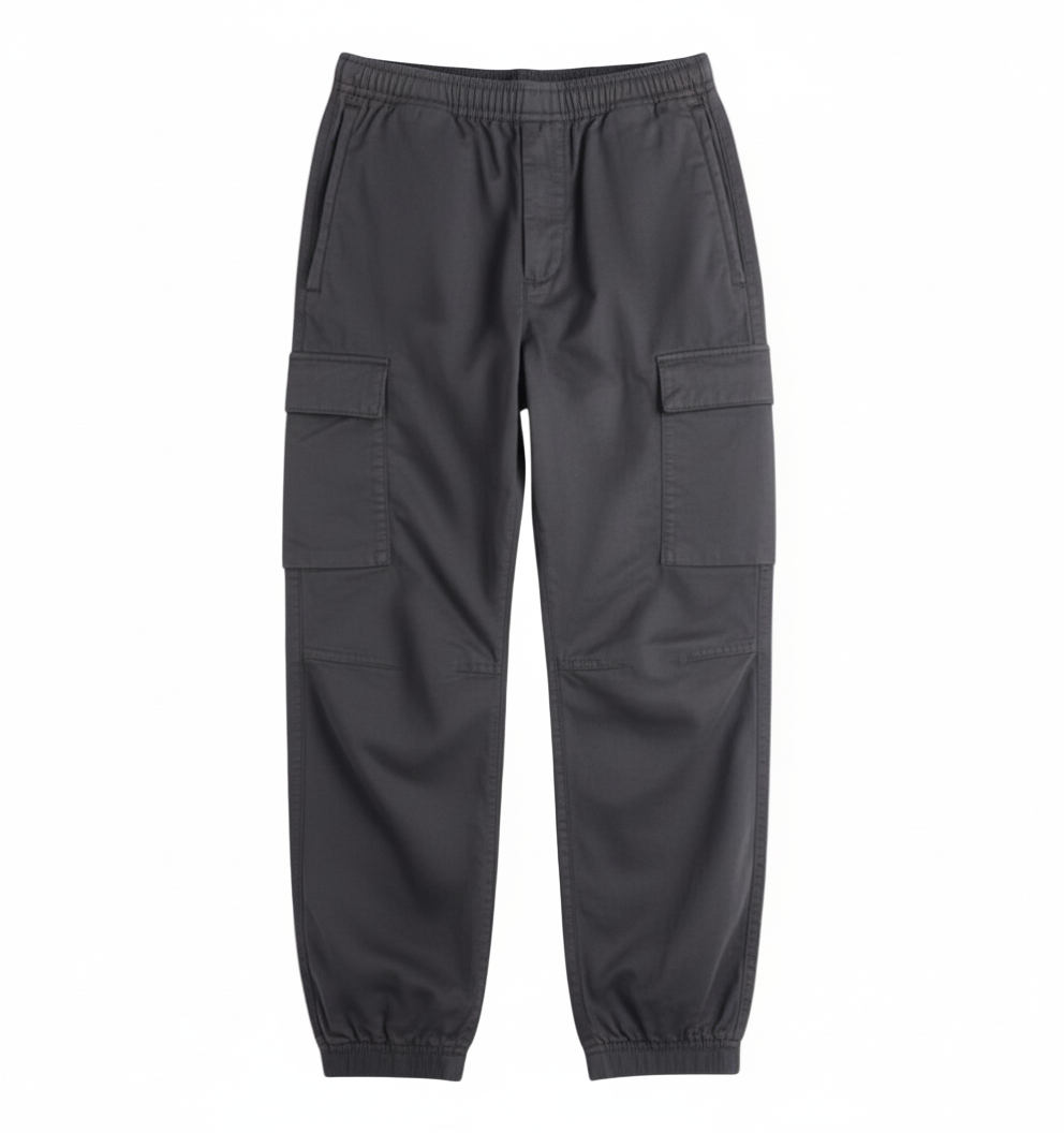 Kyome Studio Charcoal Cargo Pant – Minimalist Utility Fit