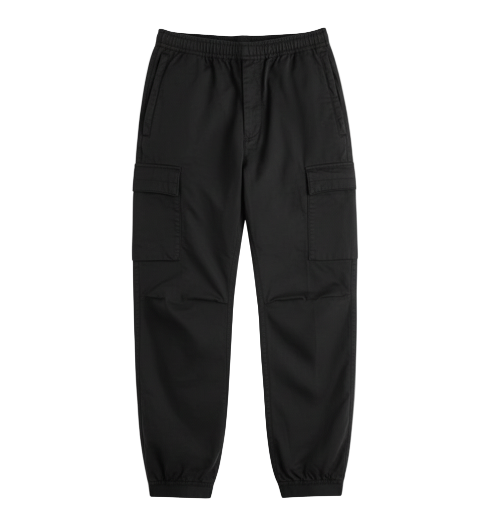 Kyome Studio Black Cargo Pant – Minimalist Utility Fit